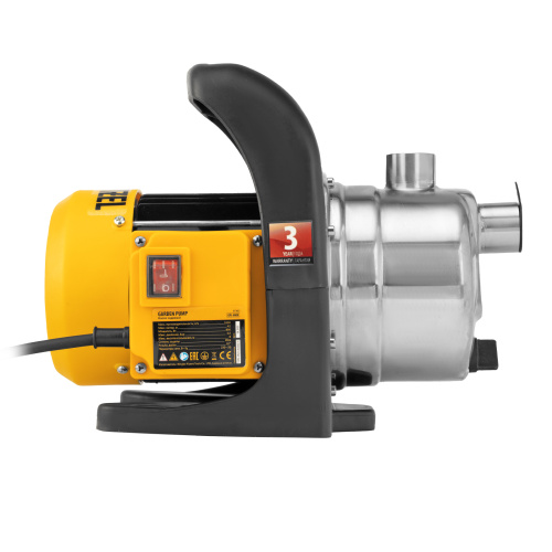 Садовый поверхностный насос GPL800Х, 800 Вт, 3200 л/ч, подъем 42 м, нержавейка Denzel по ценам производителя в Екатеринбурге с доставкой по всей России