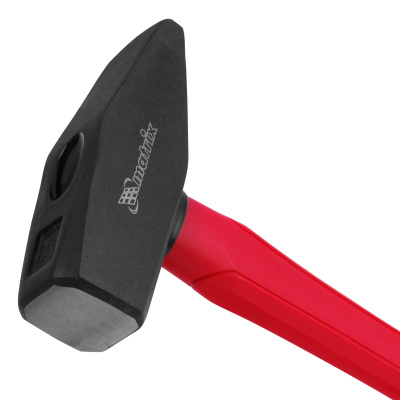 Молоток слесарный optimal, 1500 г, фибергласовая обрезиненная рукоятка, квадратный боек Matrix по ценам производителя в Екатеринбурге с доставкой по всей России