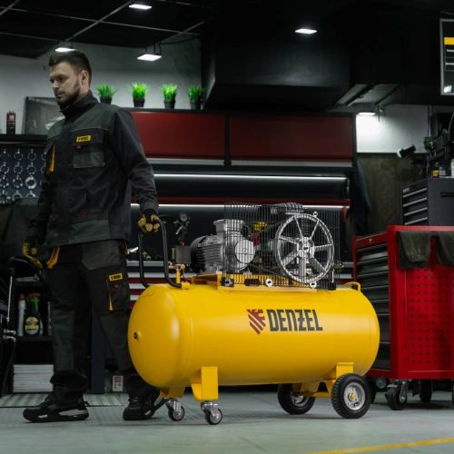 Компрессор воздушный BCI3000-T/200, ременный привод , 3.0 кВт, 200 литров, 530 л/мин Denzel по ценам производителя в Екатеринбурге с доставкой по всей России