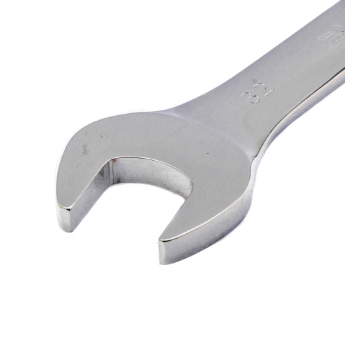 Ключ комбинированный трещоточный, 32 мм, CrV, шарнирный, зеркальный хром Matrix по ценам производителя в Екатеринбурге с доставкой по всей России