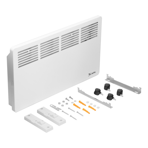 Конвектор электрический КМ-2000.2, 230 В, 2000 Вт, X-образный нагреватель, колеса, термостат MTX по ценам производителя в Екатеринбурге с доставкой по всей России