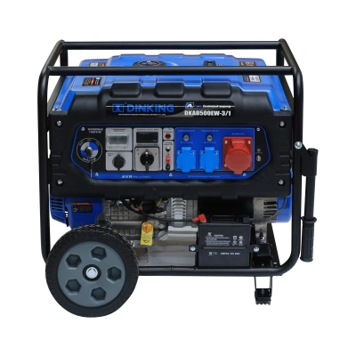 Генератор бензиновый Dinking DKA8500EW-3/1 (8,5кВт,230/400 В, электростартер, 17лс, колёса, АВР) по ценам производителя в Екатеринбурге с доставкой по всей России