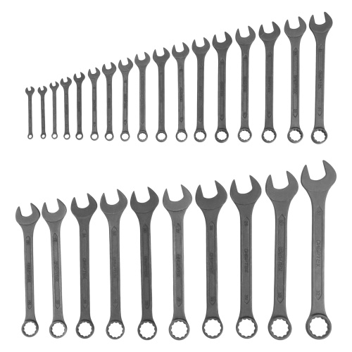 Набор ключей комбинированных, 5,5 - 32 мм, 27 шт., CrV, фосфатированные Сибртех по ценам производителя в Екатеринбурге с доставкой по всей России