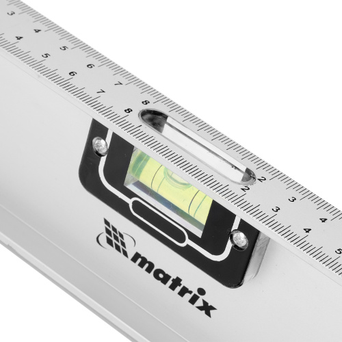 Уровень алюминиевый "Рельс", 1000 мм, 3 глазка (1 поворотный) Matrix по ценам производителя в Екатеринбурге с доставкой по всей России