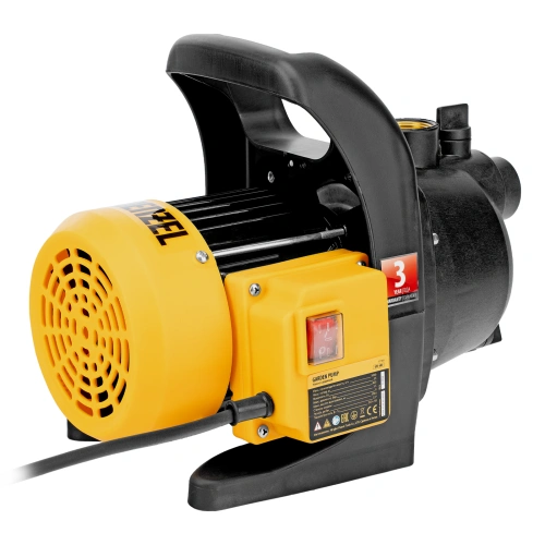 Садовый поверхностный насос GPL600, 600 Вт, 3000 л/ч, подъем 35 м, пластик Denzel по ценам производителя в Екатеринбурге с доставкой по всей России