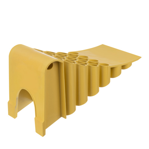 Упор противооткатный для грузового транспорта, ЖЕЛТЫЙ, 35 т, 438х200х205 мм Stels по ценам производителя в Екатеринбурге с доставкой по всей России