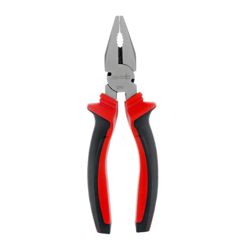 Плоскогубцы комбинированные, 180 мм, хром-ванадий, двухкомпонентные рукоятки Matrix по ценам производителя в Екатеринбурге с доставкой по всей России