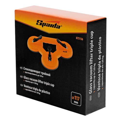 Стеклодомкрат тройной пластиковый Sparta по ценам производителя в Екатеринбурге с доставкой по всей России