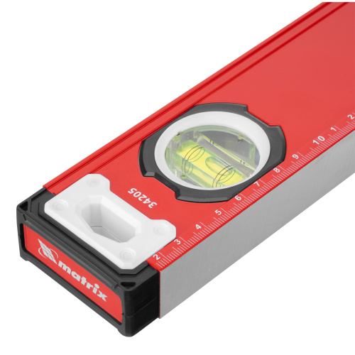 Уровень алюминиевый, фрезерованный, 3 глазка, рукоятки, 1500 мм Matrix по ценам производителя в Екатеринбурге с доставкой по всей России