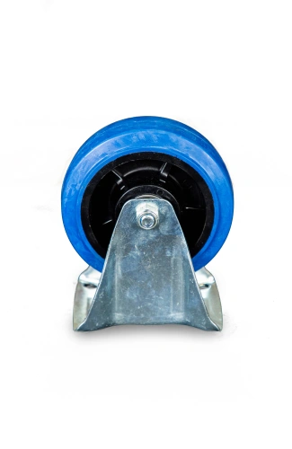 Колесо неповоротное из эластичной резины MW150 150 мм по ценам производителя в Екатеринбурге с доставкой по всей России