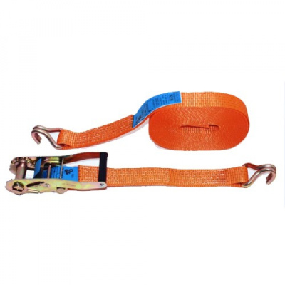 Ремень стяжной  5 / 10 тн, РС 10 м x 75 мм, полиэстер, с крюками, храповиком | СибТаль по ценам производителя в Екатеринбурге с доставкой по всей России