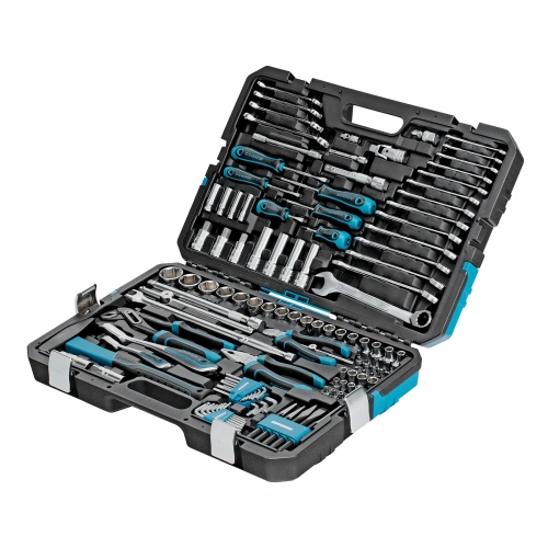 Набор инструментов, 1/4", 1/2", CrV, 120 зубьев, 115 предметов Gross по ценам производителя в Екатеринбурге с доставкой по всей России