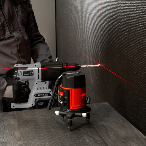 Лазерный уровень CRX-30R, 30 м, красный луч, батарейки, резьба 5/8" MTX по ценам производителя в Екатеринбурге с доставкой по всей России