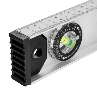 Уровень алюминиевый "Рельс", 400 мм, 3 глазка (1 поворотный) Matrix по ценам производителя в Екатеринбурге с доставкой по всей России