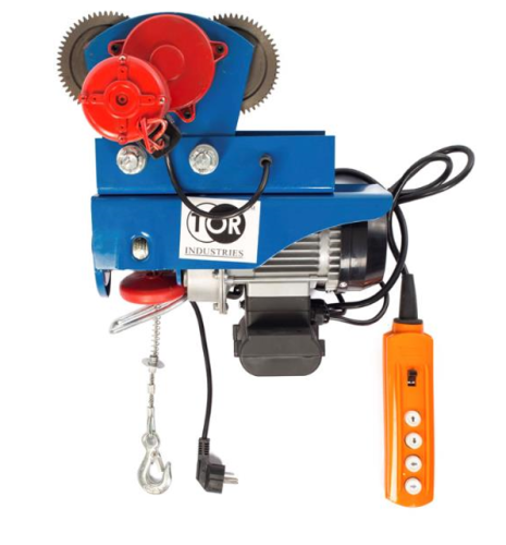 С ТЕЛЕЖКОЙ таль электрическая TOR PA 600/1200 кг 12/6 м по ценам производителя в Екатеринбурге с доставкой по всей России