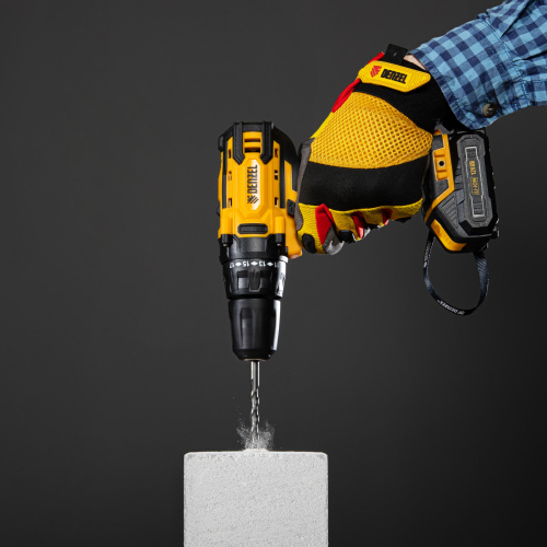 Дрель-шуруповерт аккумуляторная CDL-12-01CB, Li-Ion, 12 В, 1 акк. Denzel по ценам производителя в Екатеринбурге с доставкой по всей России