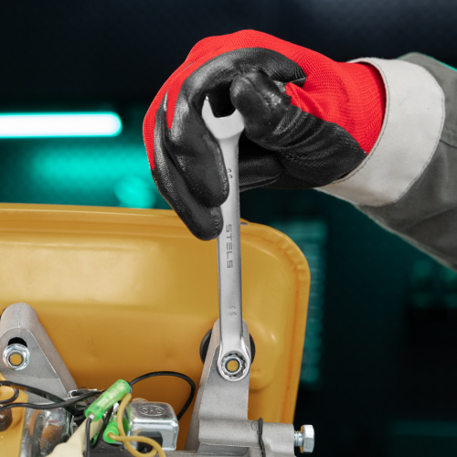 Ключ комбинированный, 11 мм, CrV, матовый хром Stels по ценам производителя в Екатеринбурге с доставкой по всей России