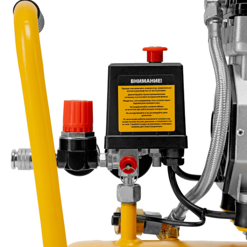 Компрессор DLS950/24 безмаслянный малошумный 950 Вт, 165 л/мин, ресивер 24 л Denzel по ценам производителя в Екатеринбурге с доставкой по всей России