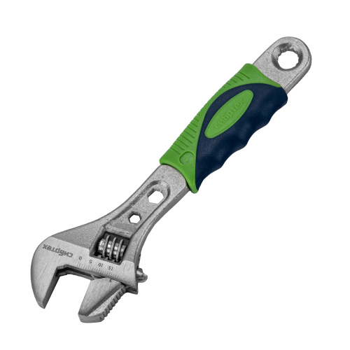 Ключ разводной, 150мм, переставная губка, 2-х комп. рукоятка Сибртех по ценам производителя в Екатеринбурге с доставкой по всей России