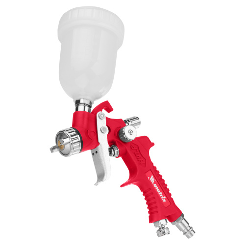Краскораспылитель HVLP пневмат. с верхним бачком V= 0,1 л, сопло диаметром 0.8 мм Matrix по ценам производителя в Екатеринбурге с доставкой по всей России