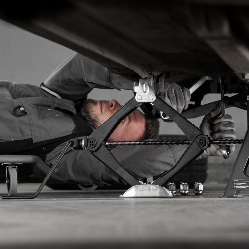 Домкрат ромбический винтовой универсальный ТУ 5.16-469-0213-04, 0,9 т, 100-395 мм Россия по ценам производителя в Екатеринбурге с доставкой по всей России