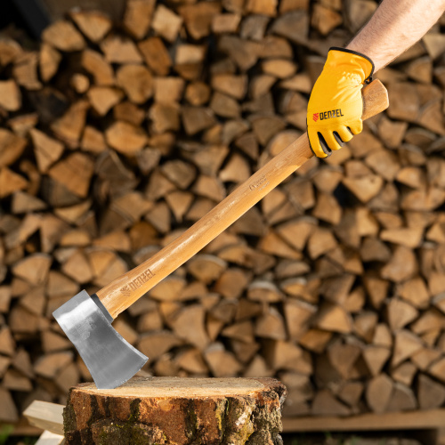 Топор кованый, 1360 г, американский тип, буковая рукоятка, 700мм, EFP Denzel по ценам производителя в Екатеринбурге с доставкой по всей России
