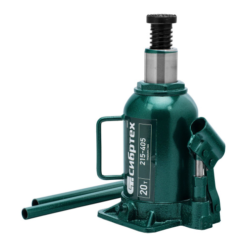 Домкрат гидравлический бутылочный, 20 т, 215-405 мм Сибртех по ценам производителя в Екатеринбурге с доставкой по всей России