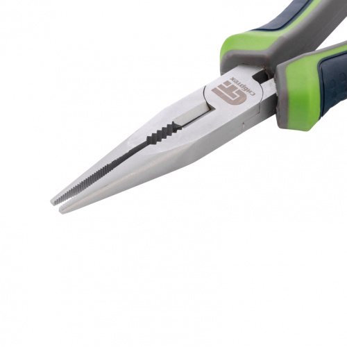 Длинногубцы прямые, 180 мм, трехкомпонентные рукоятки Сибртех по ценам производителя в Екатеринбурге с доставкой по всей России