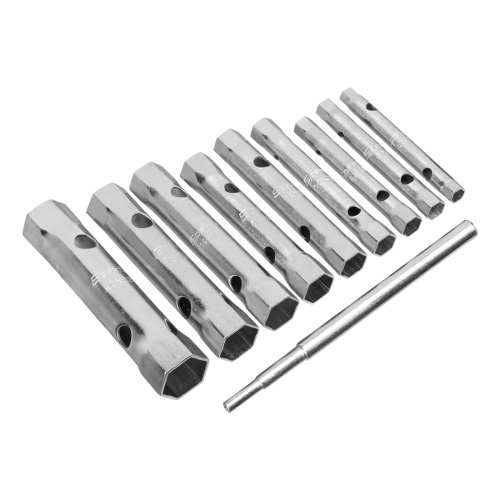 Набор ключей трубчатых торцевых, 6 - 22 мм, вороток, оцинкованные, 9 шт. Sparta по ценам производителя в Екатеринбурге с доставкой по всей России