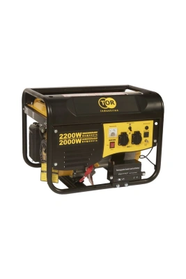 Генератор бензиновый 2,0 кВт 220В 15л с электростартером TOR TR2500E по ценам производителя в Екатеринбурге с доставкой по всей России