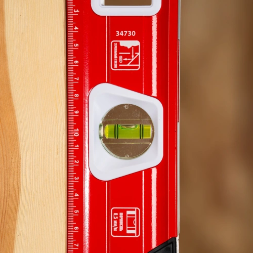 Уровень алюминиевый, магнит, фрезерованный, 3 глазка (1 зеркальный) 400 мм Matrix по ценам производителя в Екатеринбурге с доставкой по всей России