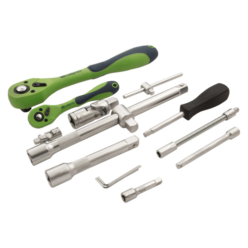 Набор инструментов 94 предмета, CrV, 1/2", 1/4" Сибртех по ценам производителя в Екатеринбурге с доставкой по всей России