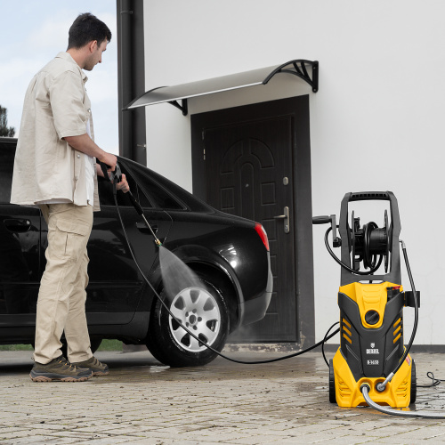 Моечная машина высокого давления R-165D, 2200 Вт, 165 бар, 7 л/мин, с барабаном Denzel по ценам производителя в Екатеринбурге с доставкой по всей России