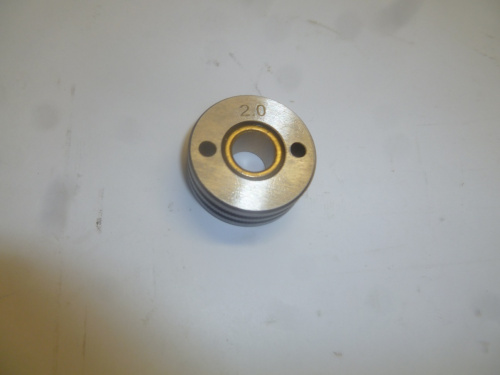 Ролик подающий под порошковую проволоку (30-10-12) 1.6/2.0 / Feed roller (1.6/2.0 flux type, 30х10х12) купить в Москве с доставкой по всей России | ProtosMarket.ru