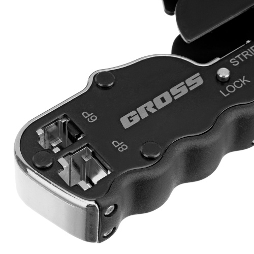 Клещи для обжима телефонных и компьютерных клемм RJ45, 8P и RJ11/12, 6P, компактный размер, CAT5 Gross по ценам производителя в Екатеринбурге с доставкой по всей России