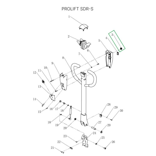 Кнопки подъема-опускания вил для штабелеров SDR-S по ценам производителя в Екатеринбурге с доставкой по всей России