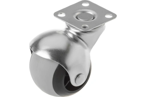 Колесо мебельное поворотное резиновое SCmg 20 40 мм купить в Москве с доставкой по всей России | ProtosMarket.ru