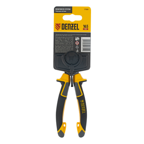 Плоскогубцы комбинированные 165 мм, трехкомпонентные рукоятки Denzel по ценам производителя в Екатеринбурге с доставкой по всей России