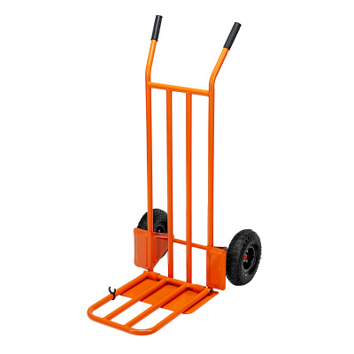 Тележка ручная 2-х колесная, усиленная, г/п 250кг, откидная платформа 530х400мм Сибртех по ценам производителя в Екатеринбурге с доставкой по всей России