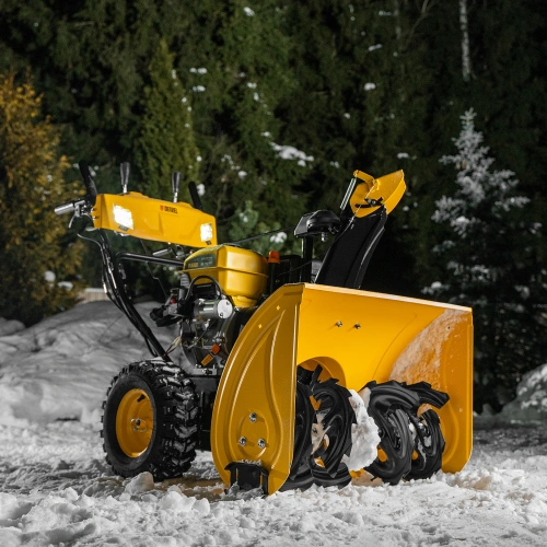 Бензиновая снегоуборочная машина SBL 711D PRO, 302cc, эл.старт, фара, обогрев, блок. дифф. Denzel по ценам производителя в Екатеринбурге с доставкой по всей России