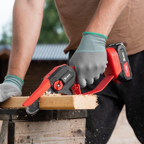 Цепная мини-пила аккумуляторная, MCS-100, шина 100 мм, Li-Ion, 20 В MTX по ценам производителя в Екатеринбурге с доставкой по всей России