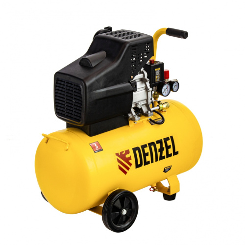 Компрессор воздушный прямой привод DC1700/50, 1.7 кВт, 50 литров, 260 л/мин Denzel по ценам производителя в Екатеринбурге с доставкой по всей России