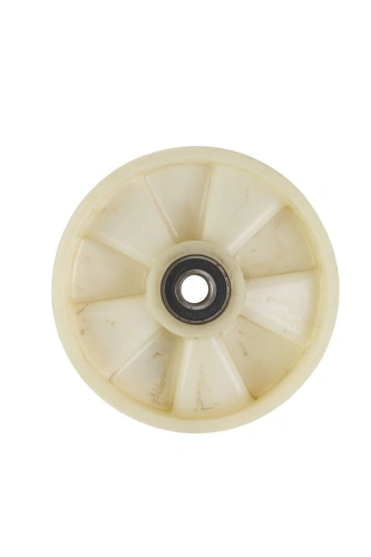 Колесо нейлоновое 200х50 мм с подшипником для тележек гидравлических BF/WB/RHP/BFS по ценам производителя в Екатеринбурге с доставкой по всей России