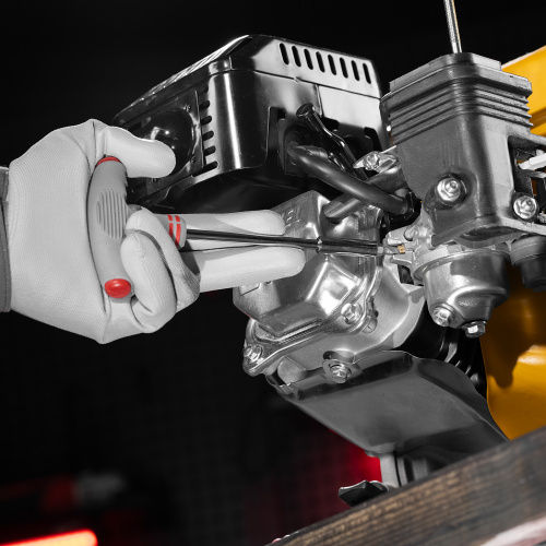 Отвертка с Т-образной эргономичной ручкой и набором бит, 11 шт, CrV Matrix по ценам производителя в Екатеринбурге с доставкой по всей России