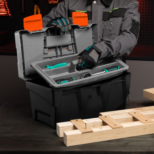 Ящик для инструмента 20", 500 х 260 х 260 мм, пластик Stels по ценам производителя в Екатеринбурге с доставкой по всей России