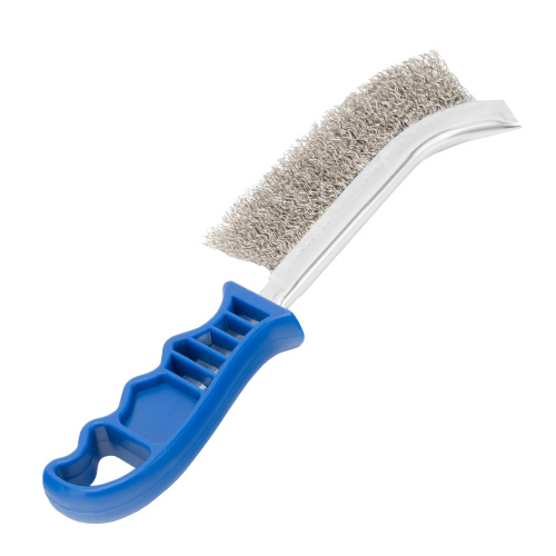 Щетка зачистная, металлическая с пластмассовой ручкой, нержавеющая проволока Барс по ценам производителя в Екатеринбурге с доставкой по всей России