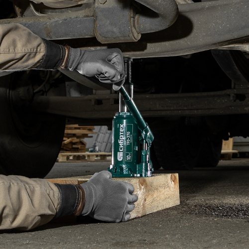 Домкрат гидравлический бутылочный, 10 т, 190-370 мм Сибртех по ценам производителя в Екатеринбурге с доставкой по всей России