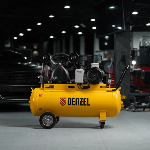 Компрессор воздушный рем. привод BCV 4000-T/100, 4,0 кВт, 100 литров, 690 л/мин Denzel по ценам производителя в Екатеринбурге с доставкой по всей России