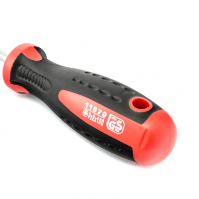 Отвертка Profi, PZ2 x 100 мм, S2, двухкомпонентная рукоятка Matrix по ценам производителя в Екатеринбурге с доставкой по всей России