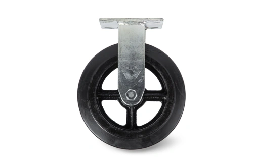 Колесо большегрузное неповоротное FCd 85 250 мм обрезиненное (F) по ценам производителя в Екатеринбурге с доставкой по всей России